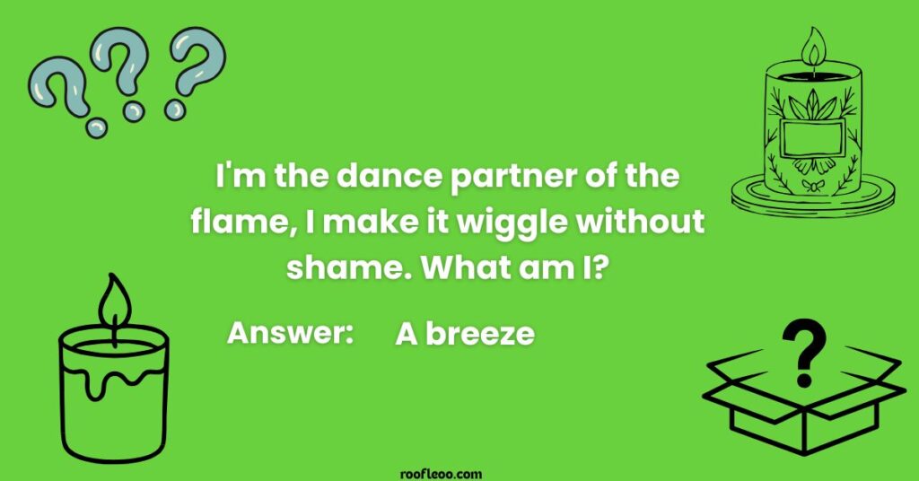 Candle Riddles About Air and Movement