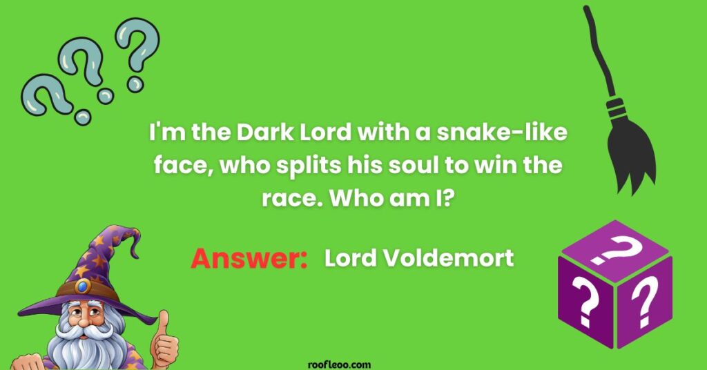 Dark Riddles About Wizarding Villains