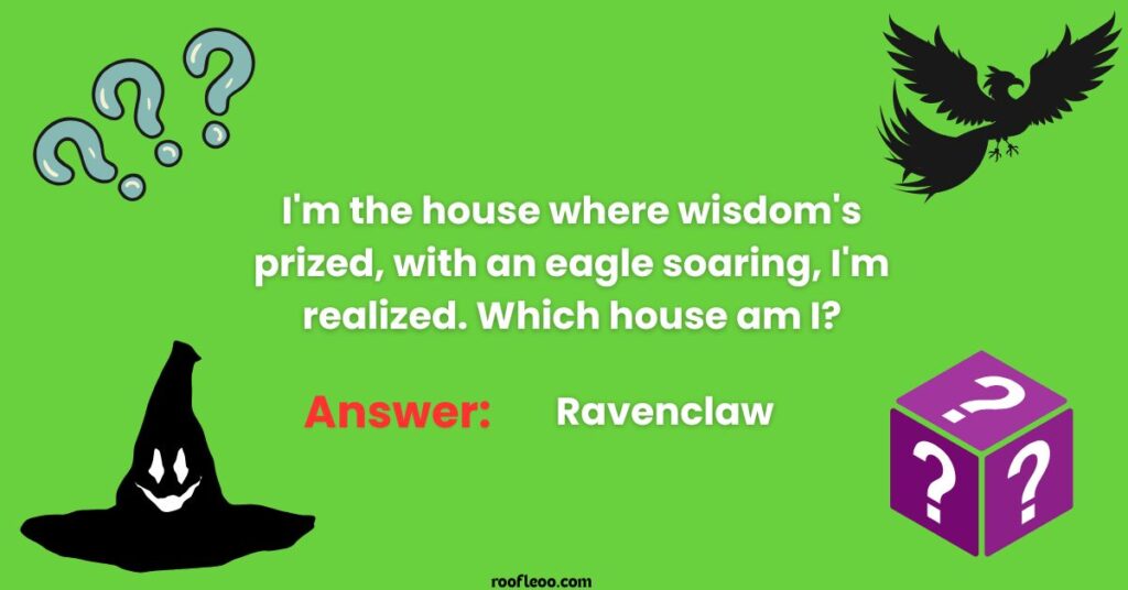 Eagle-Eyed Riddles About Ravenclaw