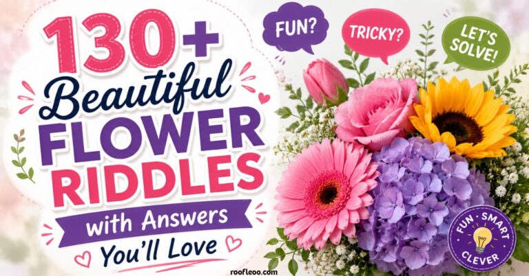 Flower Riddles