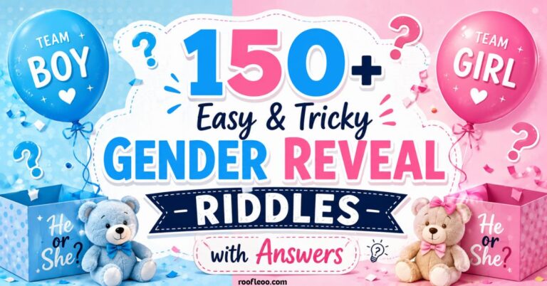 Gender Reveal Riddles