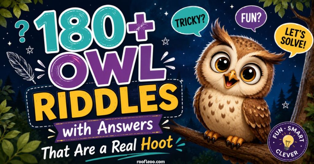 Owl Riddles