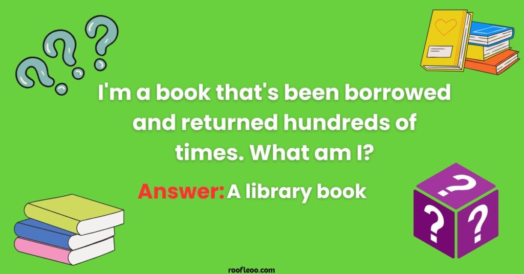Riddles Inspired by Bookshelves and Libraries