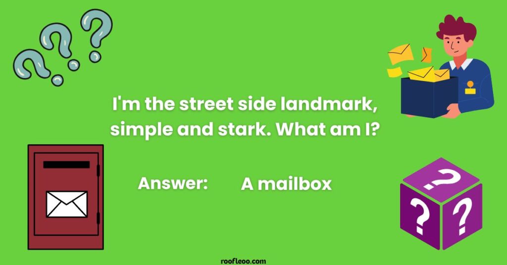 Street Mailbox Riddles