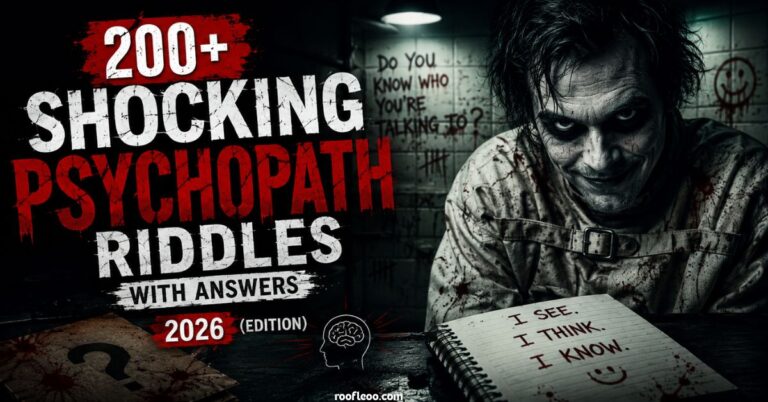 Psychopath Riddles