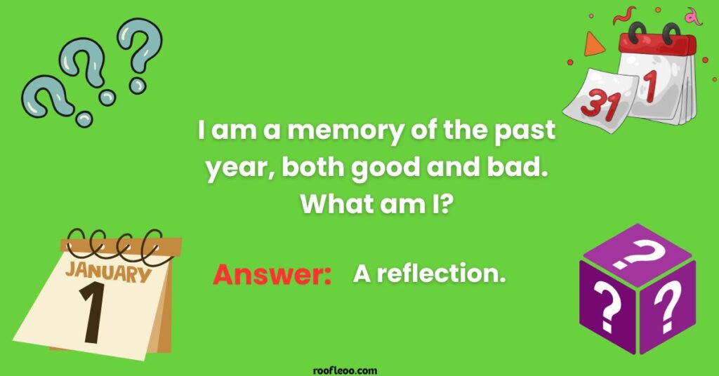 Reflective New Year Riddles