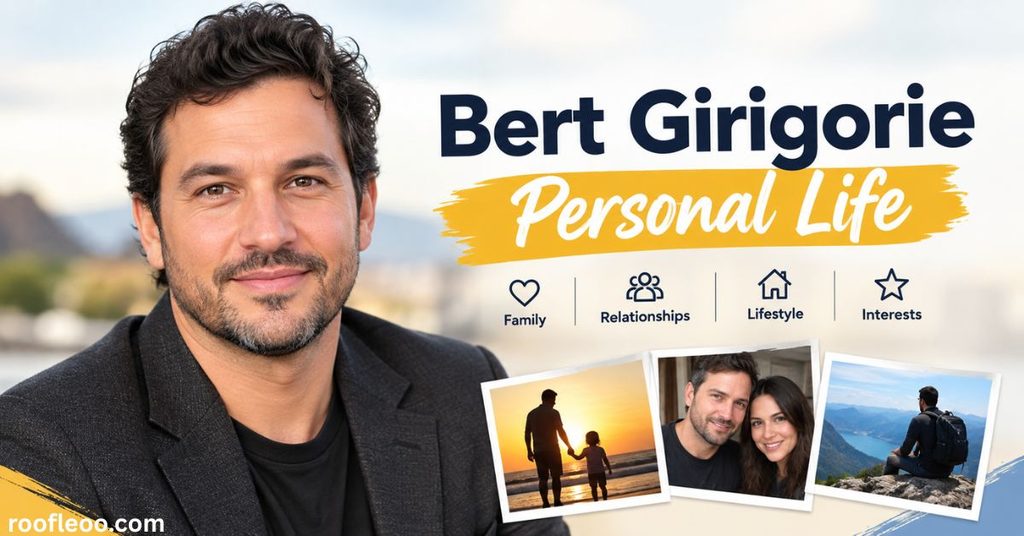 Bert Girigorie Personal Life