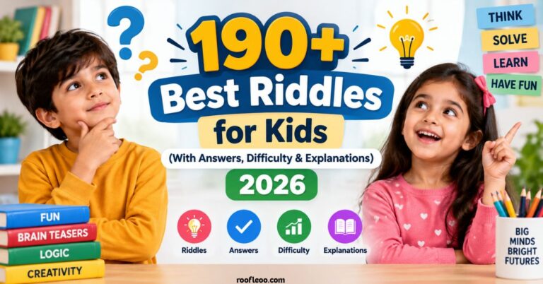 Best Riddles for Kids