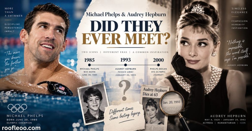 Did Michael Phelps Ever Meet Audrey Hepburn