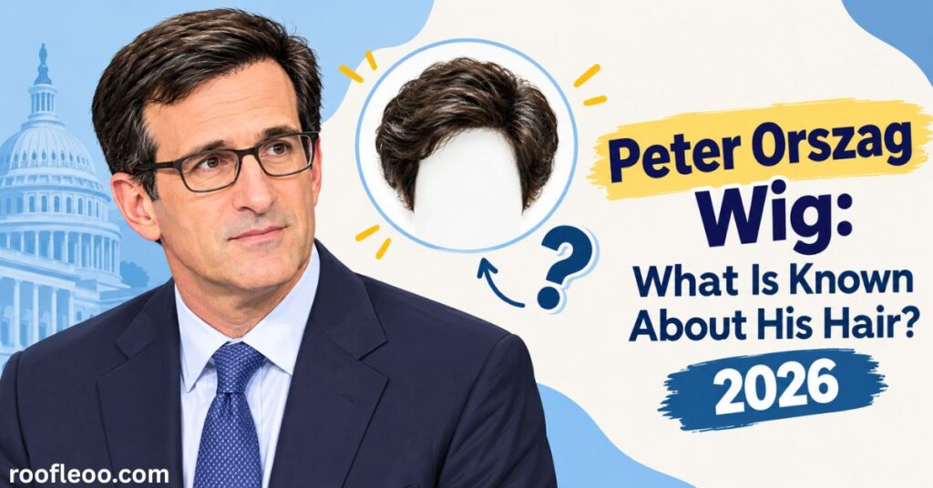 Peter Orszag Wig What Is Known About His Hair 2026