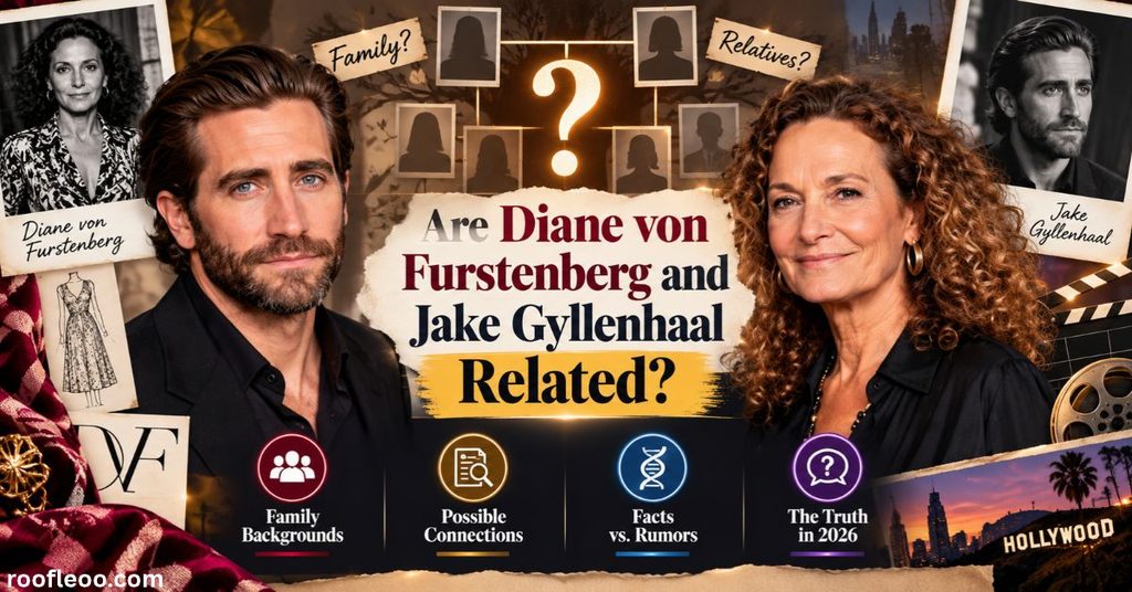 Are Diane von Furstenberg and Jake Gyllenhaal Related