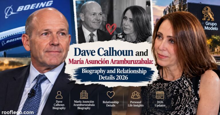 Dave Calhoun and María Asunción Aramburuzabala