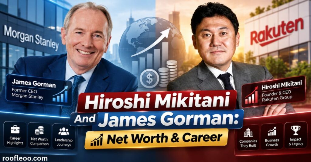 Hiroshi Mikitani And James Gorman