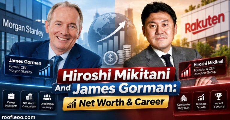 Hiroshi Mikitani And James Gorman