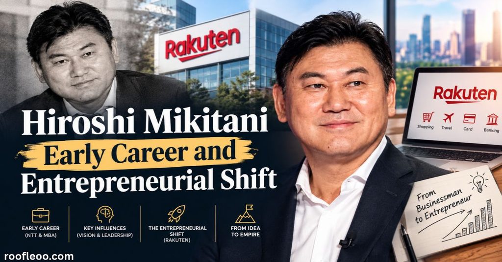 Hiroshi Mikitani Early Career and Entrepreneurial Shift