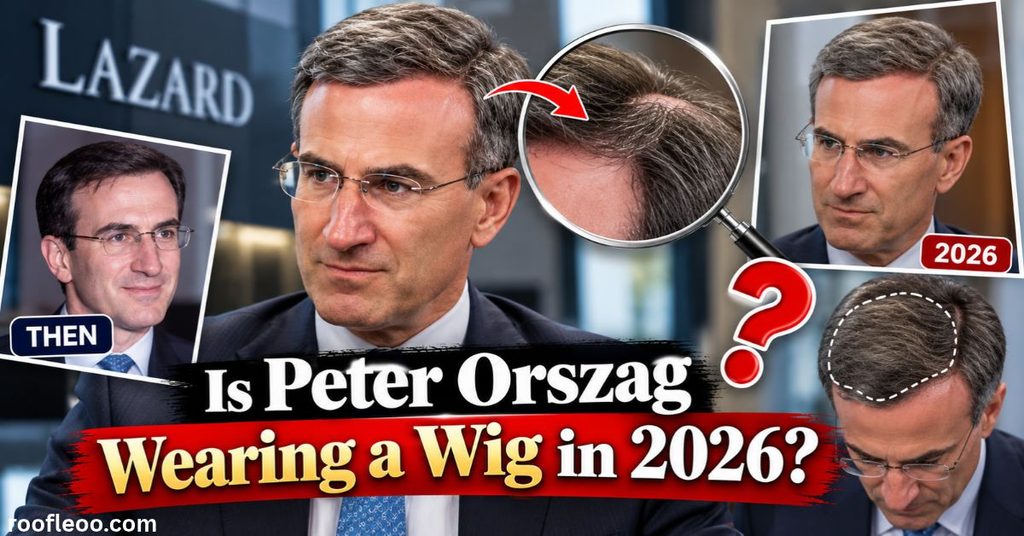 Is Peter Orszag Wearing a Wig in 2026