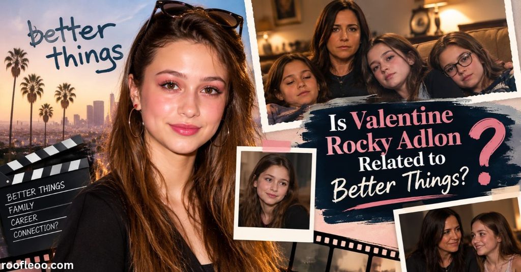 Is Valentine Rocky Adlon Related to Better Things