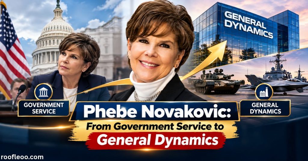 Phebe Novakovic From Government Service to General Dynamics