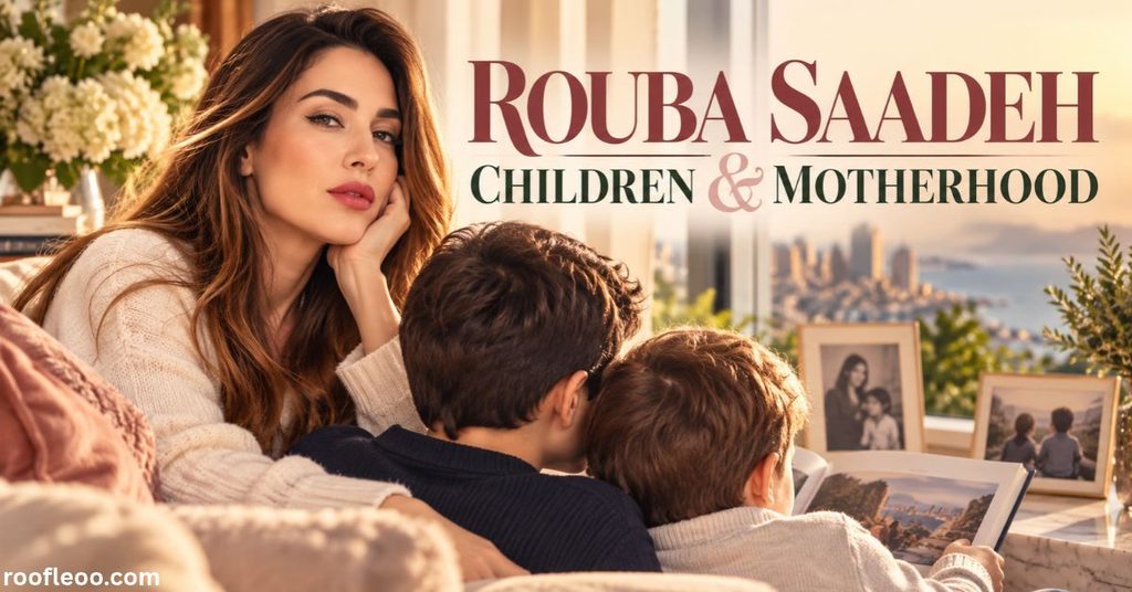 Rouba Saadeh Children and Motherhood