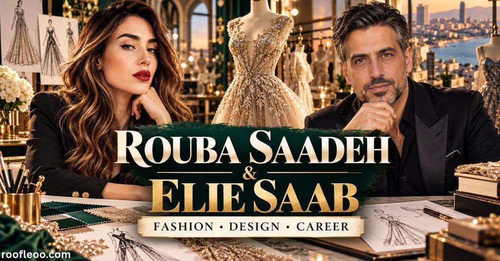 Rouba Saadeh and ELIE SAAB