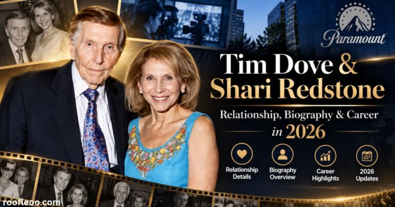 Tim Dove and Shari Redstone
