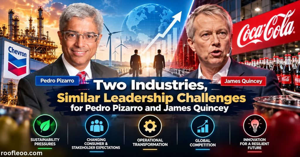 Two Industries, Similar Leadership Challenges for Pedro Pizarro and James Quincey